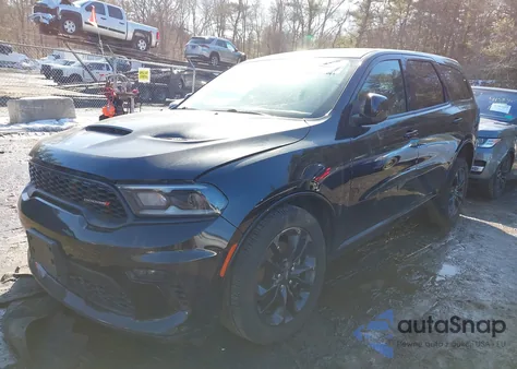 2022 Dodge Durango Gt Awd из США, поврежденный, VIN 1C4RDJDG5NC188268